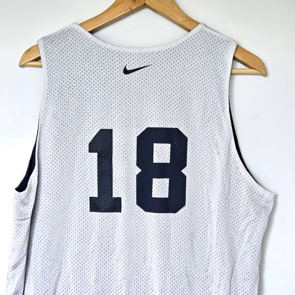 Vtg USA Basketball Reversible Team Issued Practice Jersey Nike XLT #18 Mesh Logo